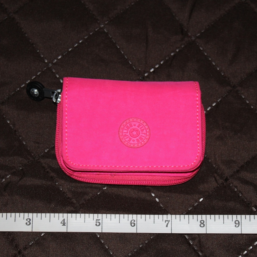 Small Pink Kipling Wallet